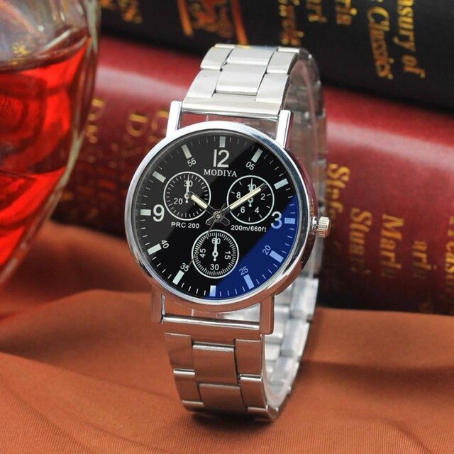 Luxury Stainless Steel Quart Men Watch