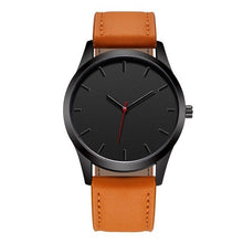 Load image into Gallery viewer, Minimalism Leather Black Men Watch