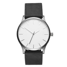 Load image into Gallery viewer, Minimalism Leather Black Men Watch