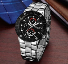 Load image into Gallery viewer, Flexible Stainless Steel Men Watch
