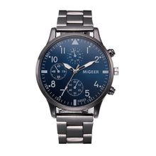 Load image into Gallery viewer, Crystal Stainless Steel Analog Men Watch