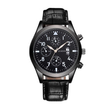 Load image into Gallery viewer, Luxury Leather Band Analog Men Watch