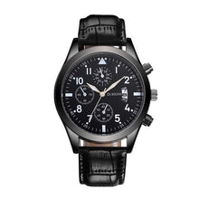 Load image into Gallery viewer, Luxury Leather Band Analog Men Watch